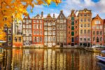 Old buildings in Amsterdam