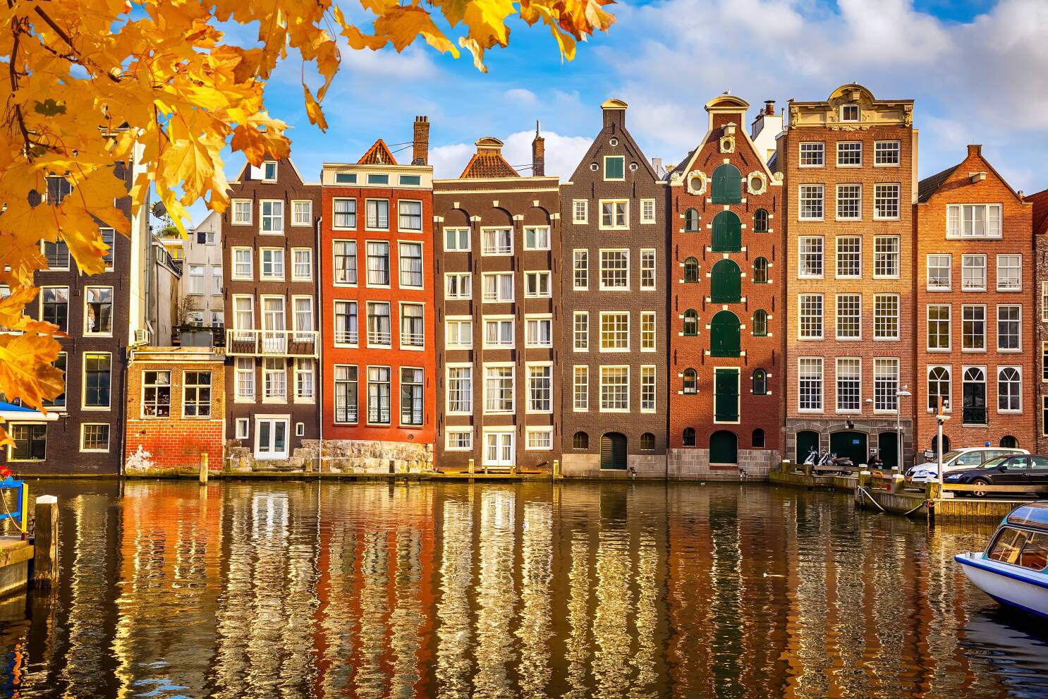 Old buildings in Amsterdam